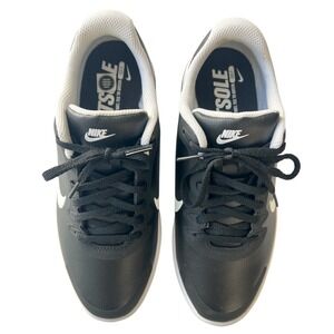 Nike Infinity G Golf Shoes Mens 7.5 Wide Black White CT0531-001 Spikes Cleats